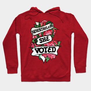 Nevertheless she Voted Hoodie